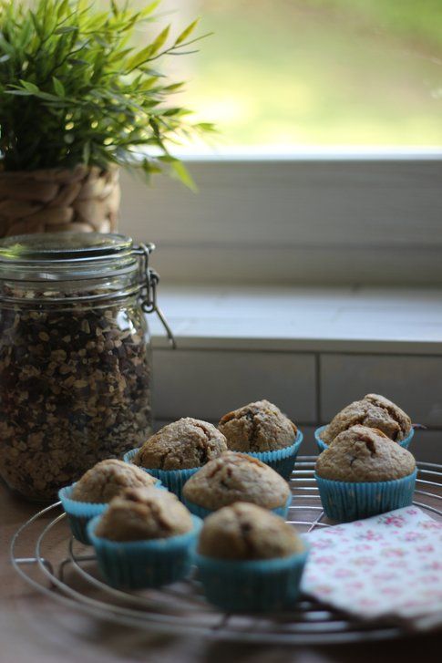 la ricetta dei muffin integrali e cereali