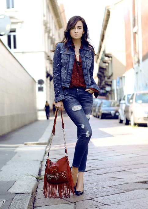 Outfit #1: Total Denim di Andy Torres (stylescrapbook.com)