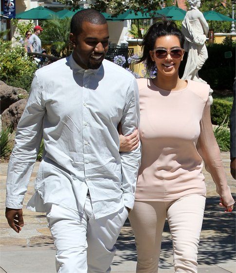 Kanye West e Kim Kardashian