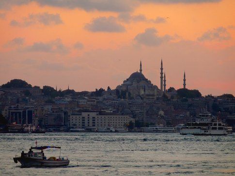 Istanbul al tramonto - foto di Elisa Chisana Hoshi