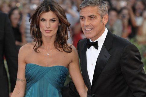 Elisabetta Canalis e George Clooney