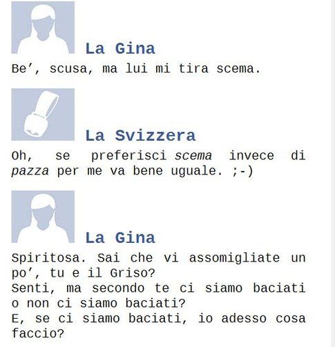 Estratto di "Facebook per romantiche" - da Rossella Calabrò, autrice del libro