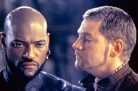 Lawrence Fishburne (Otello) e Kenneth Branagh (Yago) in Othello (1995) - foto Movieplayer.it