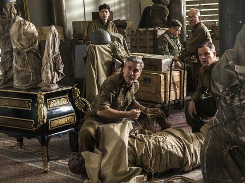 Una scena da Monuments men - Foto Movieplayer.it