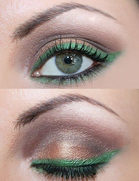 Ispirazione Make-Up Verde Oro - ilmiomakeup.it