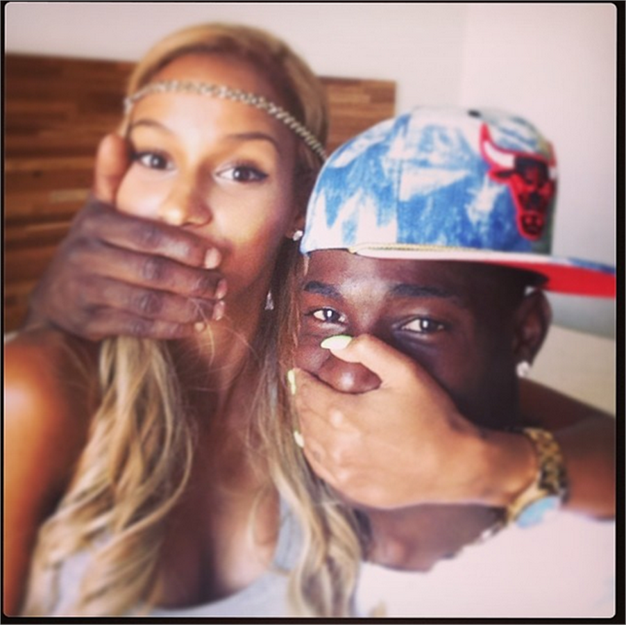 Mario Balotelli e Fanny Neguesha si sposano