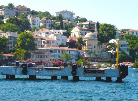 Burgazada dall'imbarcadero - foto di Elisa Chisana Hoshi