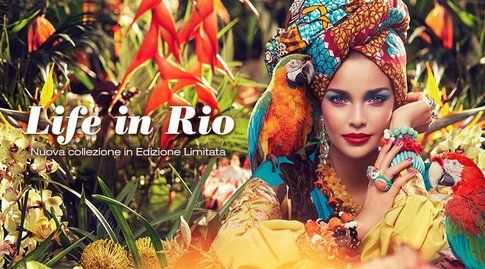 Accessori coloratissimi e maxi per la moda Brasiliana - fonte: Kiko.it