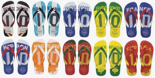 Havaianas history: dalle origini alla nuova collezione dedicata ai Mondiali 2014