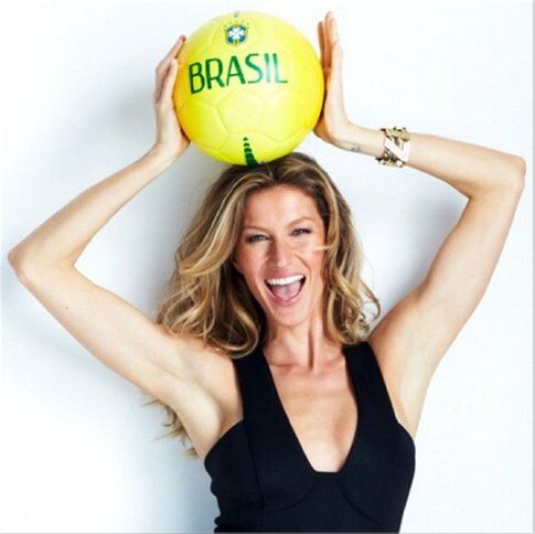 Il tifo di Gisele Bündchen