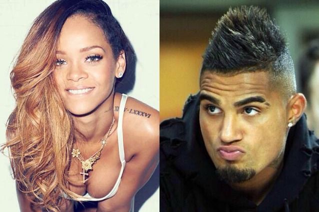 Rihanna e Boateng: il corteggiamento via Twitter
