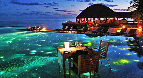 Huvafen Fushi Hotel alle Maldive