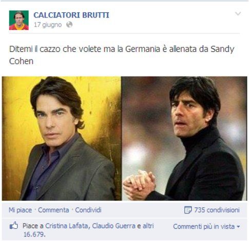 fonte: facebook.com/CALCIATORIBRUTTI