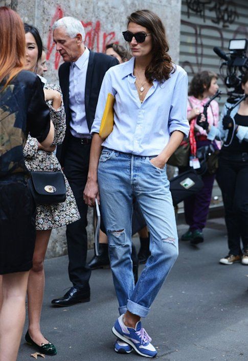 Il jeans boy-friend - Foto: The sartorialist