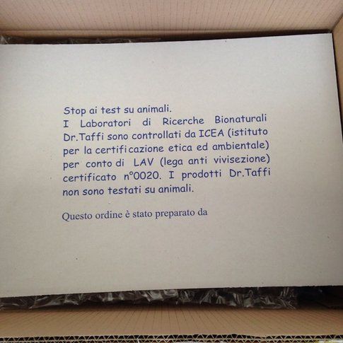 Acqua di Bolgheri - prodotti Cruelty Free