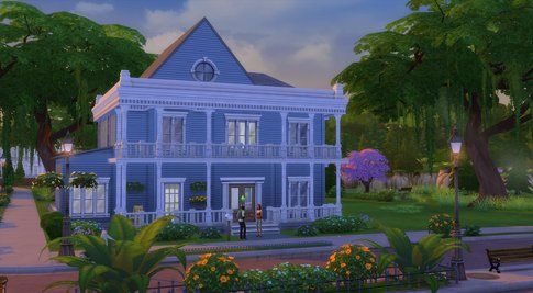 Un esempio di casa ultimata in The Sims 4 (fonte Multiplayer.it)