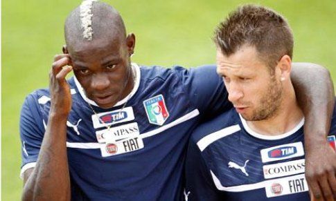 Balotelli e Cassano