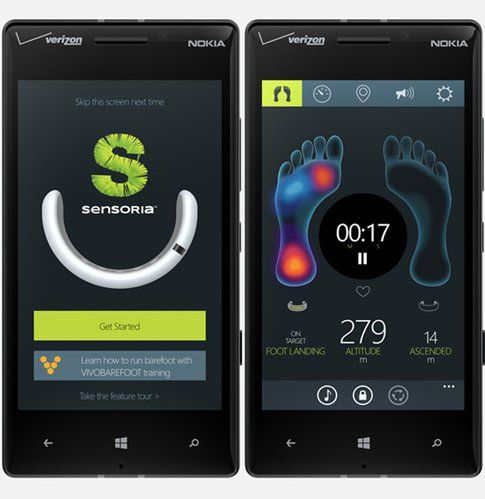 Statistiche sulla app di SenSoria Fitness