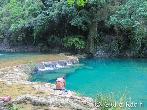 Semuc Champey piscine naturali