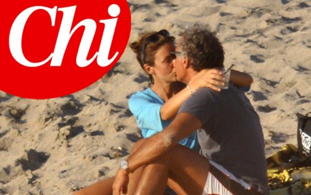 Massimo Giletti paparazzato col deputato del PD Alessandra Moretti