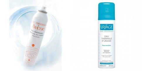 Eau Thermal Spray di Avène e Uriage