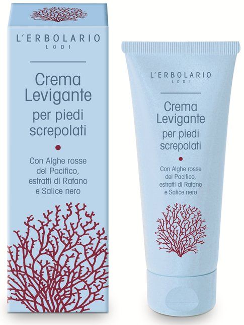 Crema Levigante per piedi screpolati all'alga rossa di Erbolario