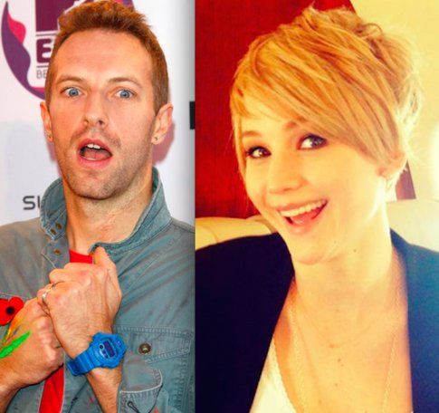 Chris Martin e Jennifer Lawrence