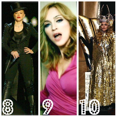 Madonna: 10 stili di un’icona - 8. Il gentleman 9. La disco girl 10. La dea