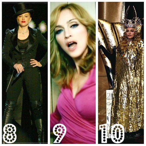 Madonna: 10 stili di un’icona - 8. Il gentleman  9. La disco girl 10. La dea