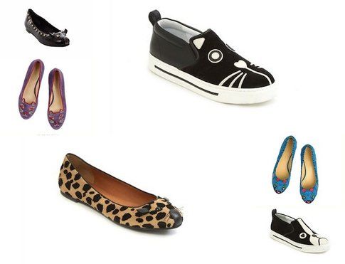 Scarpe con Cani, Topi e Gatti di Marc Jacobs e Charlotte Olympia