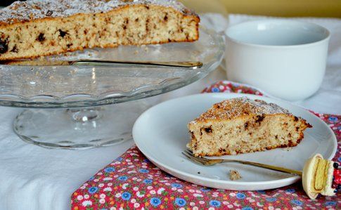 Torta cocco e cioccolato senza uova e burro. Ricetta e foto di Roberta Castrichella.