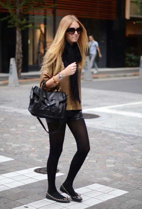 Chiara Ferragni con Mouse Flat di Marc Jacobs - fonte: theblondesalad.com