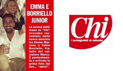 Emma e Fabio - fonte: settimanale CHI