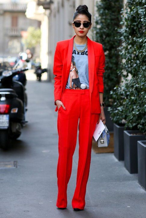 Talleur rosso lacca - ph streetstyle le21ieme