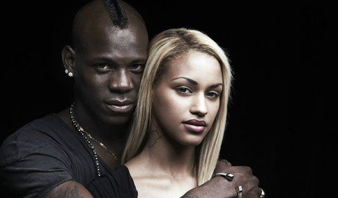 Mario Balotelli e Fanny Neguesha