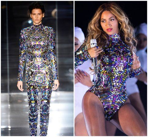 Il body creato da Tom Ford apposta per Beyoncé