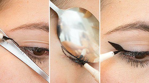 Eyeliner - La tecnica del cucchiaino