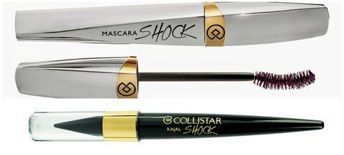 Mascara borgogna e Kajal Shock Collistar