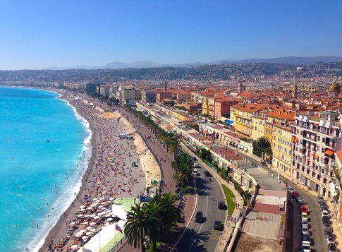 Promenade des Anglais- foto di Elisa Chisana Hoshi