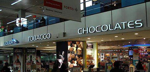 Duty free aeroporto di Amsterdam