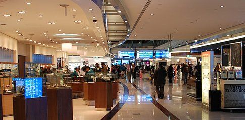 Duty free aeroporto di Dubai