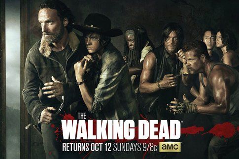 La crew di The Walking Dead - foto Facebook ufficiale The Walking Dead