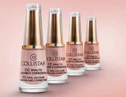 Smalti CC colore e correzione in toni nude di Collistar