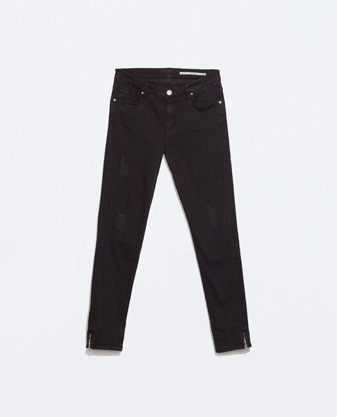 Pantaloni neri Skinny - Zara -