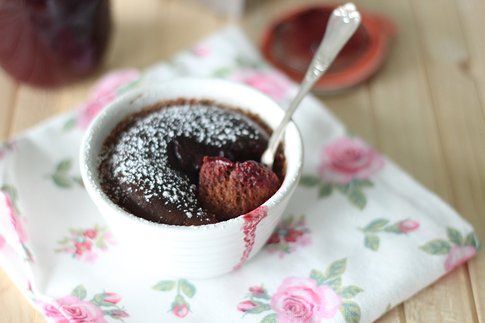 la ricetta del soufflè al cioccolato fondente