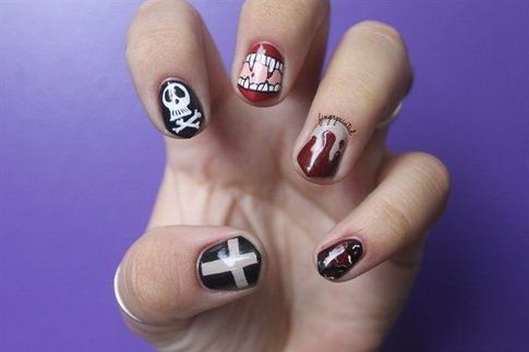 Fonte: Pinterest - Nail art gallery