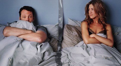 Vince Vaughn e Jennifer Aniston in The Break-up