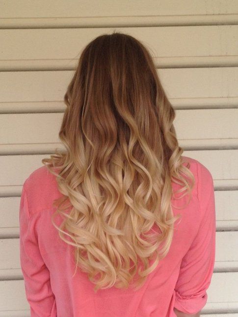 Ombre hair biondo