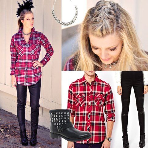 Easy Punk- Grunge Look per Halloween! - fonte : bloglovin.com