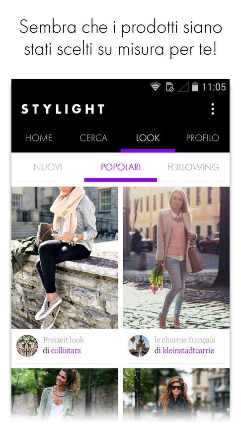 STYLIGHT app per iOS e Android